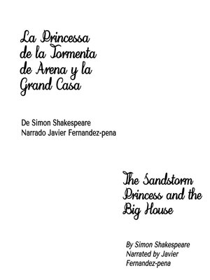 cover image of La Princesa de la Tormenta de Arena y la Gran Casa